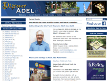 Tablet Screenshot of discoveradel.com